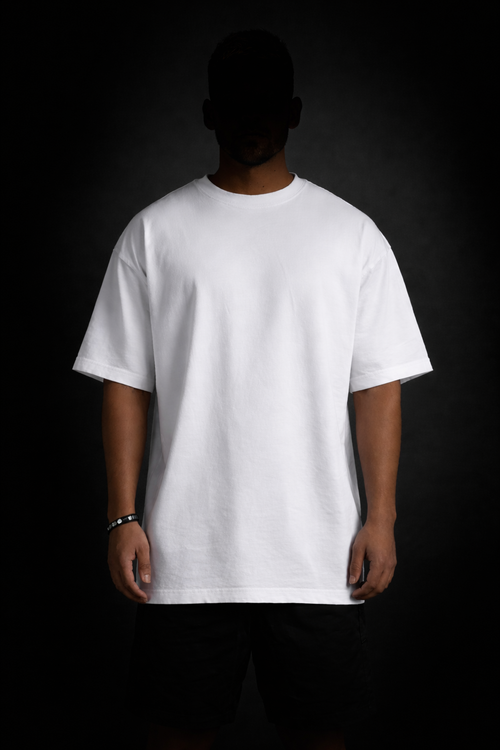 White Oversized Tee