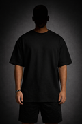 Black Oversized Tee